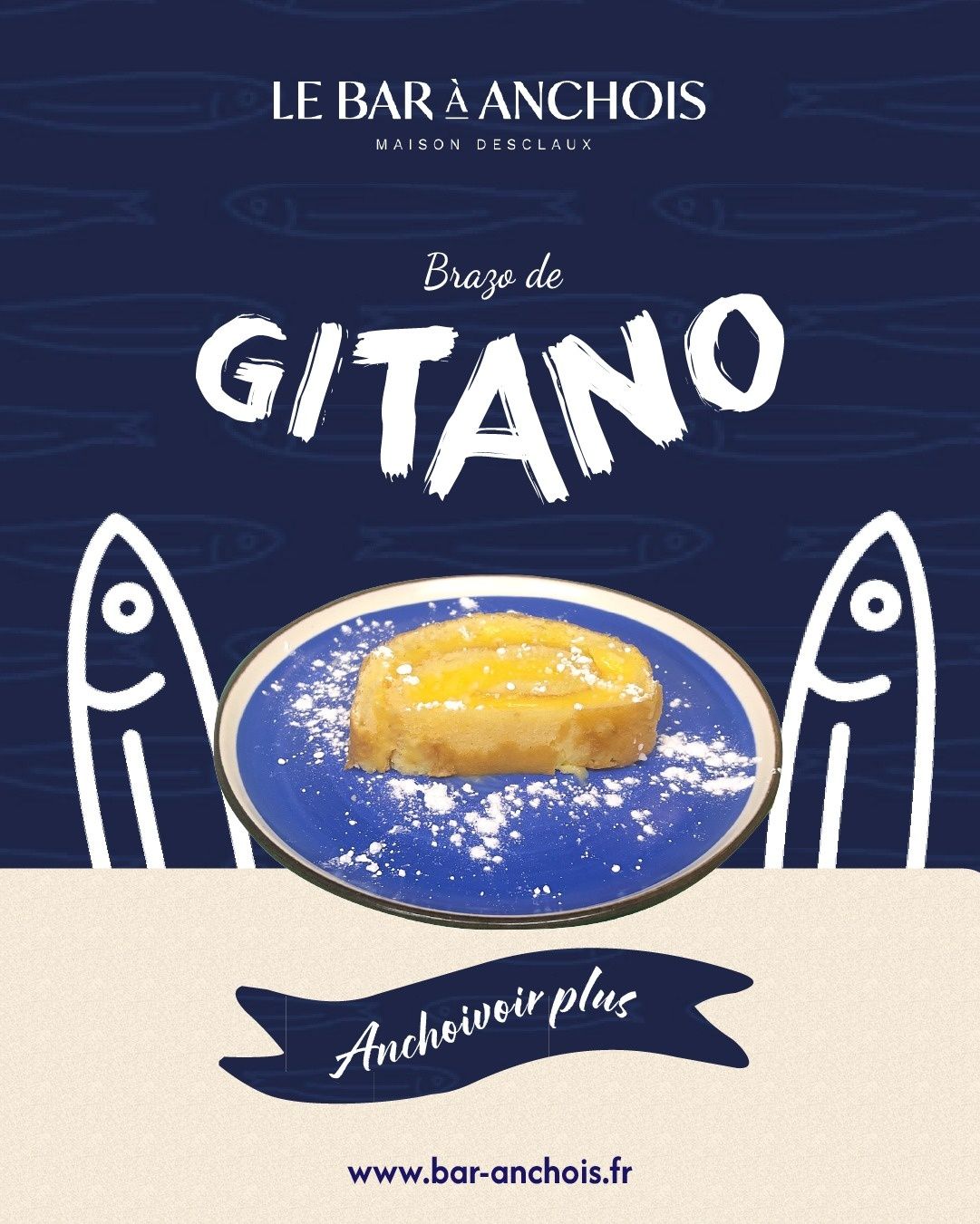 Une douceur espagnole en fin de repas : notre Brazo de Gitano ! ✨nnUn gâteau roulé léger et cr...